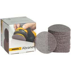 Abranet rete dischi abrasivi ø 77 mm a strappo / grana P80 / 50 pz / per levigare legno, stucco, vernice, plastica / 5420305080 - Mirka