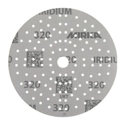 Disco adesivo iridium Grip 121L 150mm K.320 f.HO/metallo/lacca/co. (Per 100)