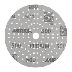 Disco adesivo iridium Grip 121L 150mm K.500 f.HO/metallo/lacca/co. (Per 100)