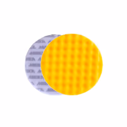 • MIRKA TAMPONE GIALLO BUGNATO GRIP • DIAMETRO: 150 mm • PEZZI: 1 • CODICE: 7993415021 Tamponi gialli Mirka Polarshine in spu ...