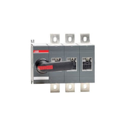 ABB OT630E03P Interruttore rotante 3P Nero