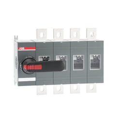 ABB OT630E04P Interruttore rotante 4P Nero