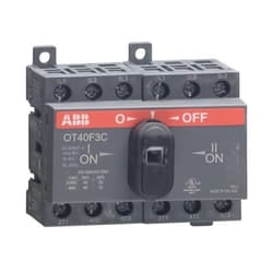 ABB OT40F3C Interruttore di controllo 3P Nero