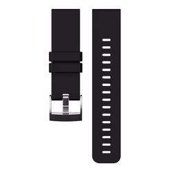 Suunto SS021846000, Band, Orologio intelligente, Nero, Suunto, Traverse, Silicone