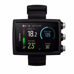 Suunto EON Core, Nero, Composito, 80 m, Elastomero, Nero, Minerale
