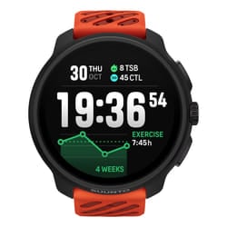 Suunto Race 2 Coral Orange 3,81 cm (1.5") AMOLED 49 mm Digitale 466 x 466 Pixel Touch screen Nero GPS (satellitare)