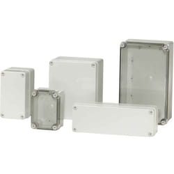 Pc c 65 t Contenitore da installazione 140 x 80 x 65 Policarbonato Grigio (ral 7035) 1 pz. - Fibox