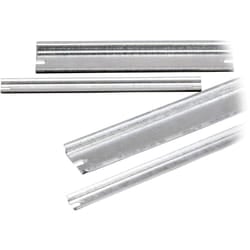Miv 15 Guida din non perforata Lamiera d'acciaio 150 mm 1 pz. - Fibox