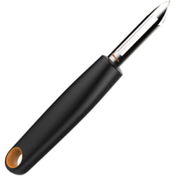 Fiskars - Sbucciatutto Functional Form, Acciaio, Nero, 11.41 x 7.8 x 2.09 cm, 1014418