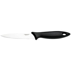 Fiskars - Spelucchino, Essential, Lunghezza Totale: 22 cm, Acciaio Inox / Plastica pp, Nero, 1065568