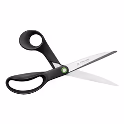 Fiskars 1074546 forbici da cancelleria Universale Taglio a zig zag Nero, Acciaio inox