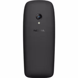 Nokia 6310, Barra, Doppia SIM, 7,11 cm (2.8"), 0,3 MP, 1150 mAh, Nero