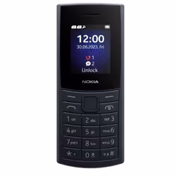 Nokia 110 4G, Barra, SIM singola, 4,57 cm (1.8"), Bluetooth, 1450 mAh, Blu