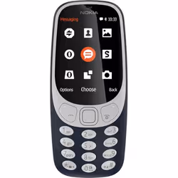Nokia 3310, Barra, 6,1 cm (2.4"), 2 MP, Bluetooth, 1200 mAh, Blu