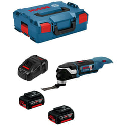 Bosch - Utensile Multifunzione gop 18V-28 (2 x 5,0 Ah + GAL1880CV + L-Boxx 136)