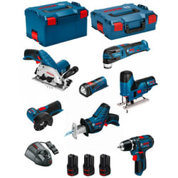 Bosch - Kit 12V BMK7-28AD3 (gsr 12V-15+GKS 12V-26+GWS 12V-76+GST 12V-70+GOP 12V-28+GSA 12V-14+GLI 12V-80+3 x 2,0Ah+GAL1230CV)