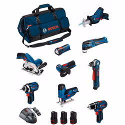 BOSCH Kit 12V BMKB9-28BD3 Trapano Avvitatore BOSCH GSR 12V-15 Professional - Il suo design estremamente corto da 169 mm forni ...