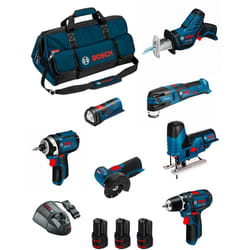 Bosch - Kit BMKB7-28BD3 (gsr 12V-15+GDR 12V-105+GWS 12V-76+GST 12V-70+GOP 12V-28+GSA 12V-14+GLI 12V-80+3x2,0Ah+ GAL1230CV+HDBAG)