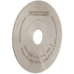 Proxxon - 2228020 - Lama da taglio circolare in acciaio speciale 50 mm ks 230, Nero