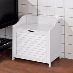 SoBuy FSR40-W scarpiera Aperto