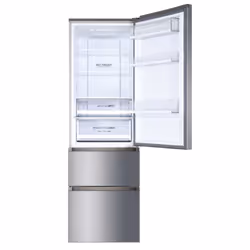 Haier 3D 60 Serie 3 A3FE737CGJ Libera installazione 371 L E Argento