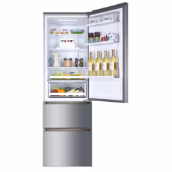Haier 3D 60 Serie 3 A3FE737CGJ Libera installazione 371 L E Argento
