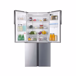 Haier Cube 83 Serie 5 RTG684WHJ frigorifero side-by-side Libera installazione 466 L F Argento - Vista aggiuntiva 7