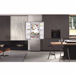 Haier FD 70 Serie 7 HFW7720EWMP frigorifero side-by-side Libera installazione 477 L E Grigio - Vista aggiuntiva 2