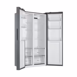 Haier SBS 90 Serie 3 HSR3918ENPG frigorifero side-by-side Libera installazione 528 L E Argento - Vista aggiuntiva 4