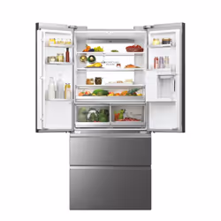 Haier FD 83 Serie 7 HFW7819EWMP frigorifero side-by-side Libera installazione 537 L E Platino, Acciaio inox - Vista aggiuntiva 5