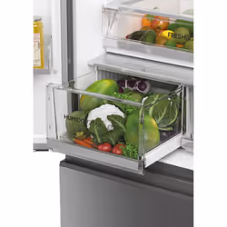 Haier FD 83 Serie 7 HFW7819EWMP frigorifero side-by-side Libera installazione 537 L E Platino, Acciaio inox - Vista aggiuntiva 7