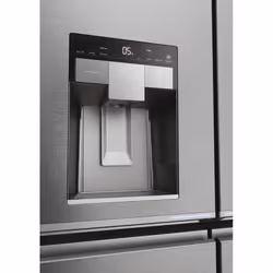 Haier HCR7918EIMP frigorifero side-by-side Libera installazione 601 L E Platino, Acciaio inox