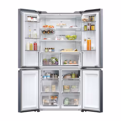Haier Cube 90 Serie 5 HCR5919ENMB Frigorifero side-by-side 528 L Nero classe E No Frost - Vista aggiuntiva 2