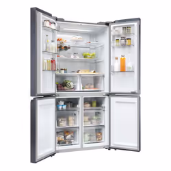 Haier Cube 90 Serie 5 HCR5919ENMB Frigorifero side-by-side 528 L Nero classe E No Frost - Vista aggiuntiva 4