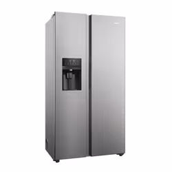 Haier SBS 90 Serie 5 HSR5918DIMP frigorifero side-by-side Libera installazione 511 L D Platino, Acciaio inox - Vista aggiuntiva 4