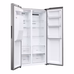 Haier SBS 90 Serie 5 HSR5918DIMP frigorifero side-by-side Libera installazione 511 L D Platino, Acciaio inox - Vista aggiuntiva 6