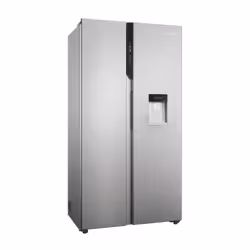 Haier SBS 90 Serie 5 HSR5918DWMP frigorifero side-by-side Libera installazione 521 L D Platino, Acciaio inox - Vista aggiuntiva 4