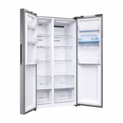 Haier SBS 90 Serie 5 HSR5918DWMP frigorifero side-by-side Libera installazione 521 L D Platino, Acciaio inox - Vista aggiuntiva 6