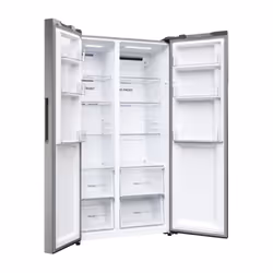 Haier SBS 90 Serie 5 HSR5918DNMP frigorifero side-by-side Libera installazione 528 L D Platino, Acciaio inox - Vista aggiuntiva 6