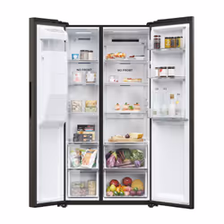 Haier SBS 90 Serie 5 HSR5918DIPB frigorifero side-by-side Libera installazione 511 L D Nero - Vista aggiuntiva 2