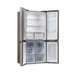 Haier Cube 90 Serie 5 HCR5919ENMM frigorifero side-by-side Libera installazione 643 L E Platino, Acciaio inox - Vista aggiuntiva 4