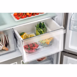 Haier Cube 90 Serie 5 HCR5919ENMM frigorifero side-by-side Libera installazione 643 L E Platino, Acciaio inox - Vista aggiuntiva 7