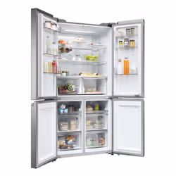 Haier Cube 90 Serie 5 HCR5919ENMP frigorifero side-by-side Libera installazione 528 L E Platino, Acciaio inox - Vista aggiuntiva 5