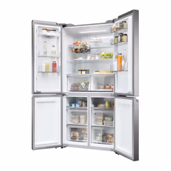 Haier Cube 90 Serie 5 HCR5919ENMP frigorifero side-by-side Libera installazione 528 L E Platino, Acciaio inox - Vista aggiuntiva 8