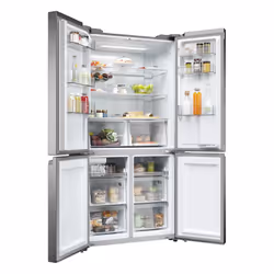 Haier Cube 90 Serie 5 HCR5919EHMP frigorifero side-by-side Libera installazione 525 L E Platino, Acciaio inox - Vista aggiuntiva 5
