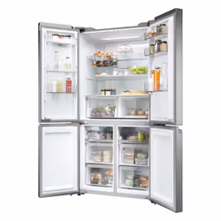 Haier Cube 90 Serie 5 HCR5919EHMP frigorifero side-by-side Libera installazione 525 L E Platino, Acciaio inox - Vista aggiuntiva 8
