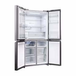 Haier Cube 83 Serie 5 HCW58F18EHMP frigorifero side-by-side Libera installazione 507 L E Platino, Acciaio inox - Vista aggiuntiva 6