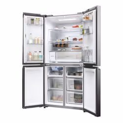 Haier Cube 83 Serie 5 HCW58F18EHMP frigorifero side-by-side Libera installazione 507 L E Platino, Acciaio inox - Vista aggiuntiva 8