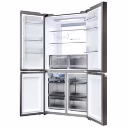 Haier HCR79F19EHMD frigorifero side-by-side Libera installazione 642 L E Acciaio inox