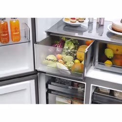 Haier HCR79F19EHMD frigorifero side-by-side Libera installazione 642 L E Acciaio inox - Vista aggiuntiva 5